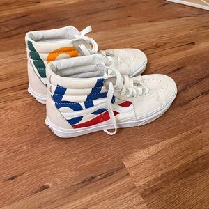 Vans sk8 hi deck club, size 6.5, EUC